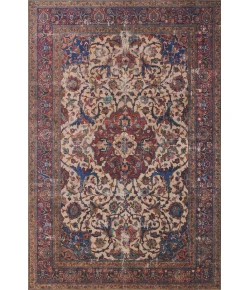 Loloi Loren LQ-11 SAND / MULTI Area Rug 8 ft. 4 in. X 11 ft. 6 in. Rectangle