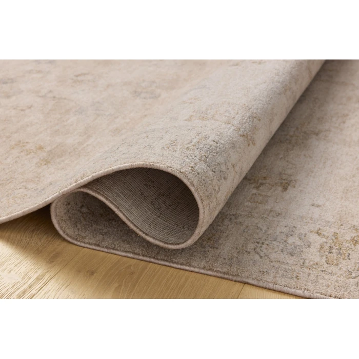 Chris Loves Julia x Loloi Louisa Oatmeal / Stone LOI-01 9ft.-6in. X 13ft.-1in. Rect. Rug