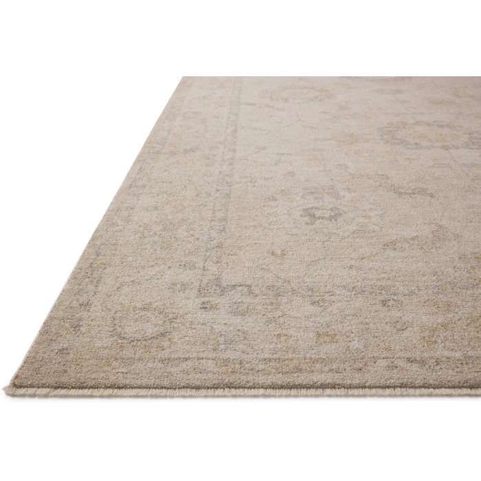 Chris Loves Julia x Loloi Louisa Oatmeal / Slate LOI-02 9ft.-6in. X 13ft.-1in. Rect. Rug