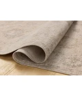 Chris Loves Julia x Loloi Louisa Oatmeal / Slate LOI-02 7ft.-10in. X 7ft.-10in. Round Rug