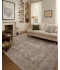 Chris Loves Julia x Loloi Louisa Taupe / Ivory LOI-03 2ft.-7in. X 8ft. Rect. Rug