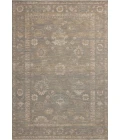 Chris Loves Julia x Loloi Louisa Lagoon / Ivory LOI-04 7ft.-10in. X 7ft.-10in. Round Rug