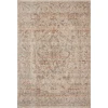 Loloi Lourdes LOU-04 Ivory / Spice Area Rug 2 ft. 8 in. X 2 ft. 8 in. Round