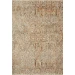 Loloi Lourdes LOU-05 Ivory / Orange Area Rug 2 ft. 3 in. X 3 ft. 10 in. Rectangle
