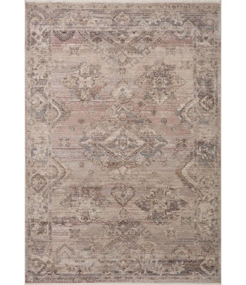 Loloi Lyra Blush / Dove 9'-3" x 13' Area Rug