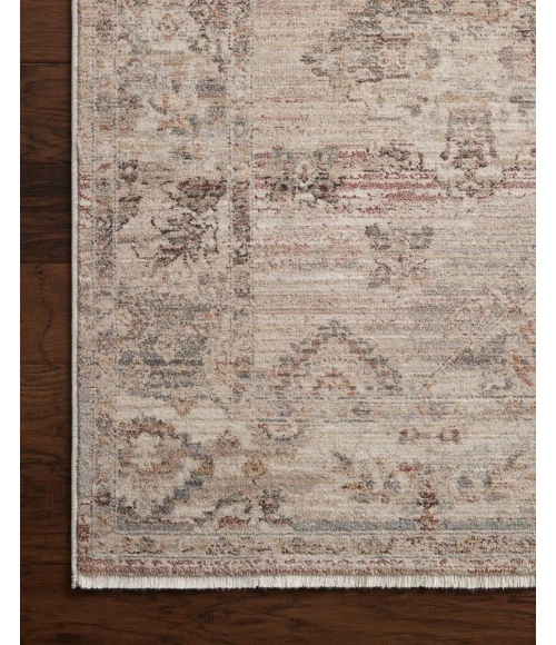 Loloi Lyra Blush / Dove 9'-3" x 13' Area Rug