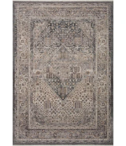 Loloi Lyra LYR-02 Denim / Pebble Area Rug 2 ft. 7 in. X 8 ft. 0 in. Rectangle
