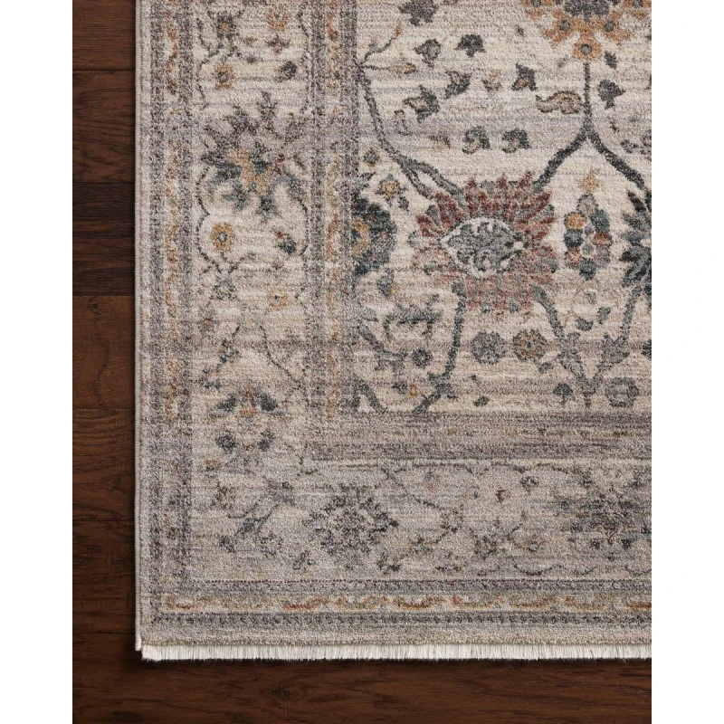 Loloi Lyra Pebble / Multi 2'-7" x 12'-0" Runner Rug
