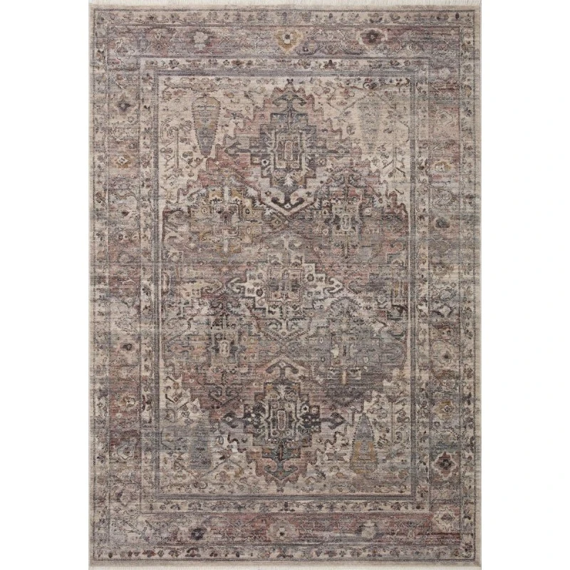 Loloi Lyra Sunset / Silver 9'-3" x 13' Area Rug