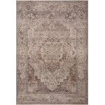 Loloi Lyra LYR-06 Berry / Stone Area Rug 2 ft. 7 in. X 10 ft. 0 in. Rectangle