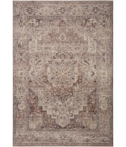 Loloi Lyra LYR-06 Berry / Stone Area Rug 2 ft. 7 in. X 8 ft. 0 in. Rectangle
