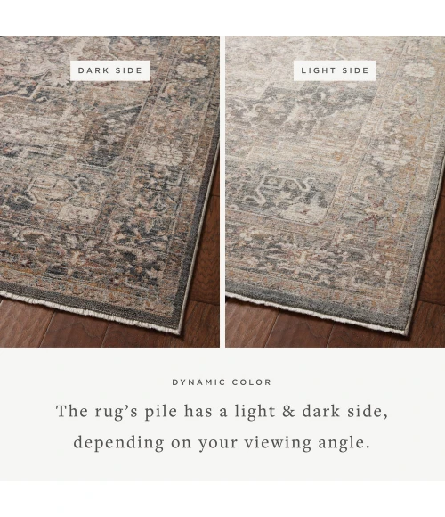 Loloi Lyra Denim / Sand 9'-3" x 13' Area Rug