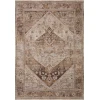 Loloi Lyra LYR-07 Natural / Mocha Area Rug 2 ft. 7 in. X 8 ft. 0 in. Rectangle