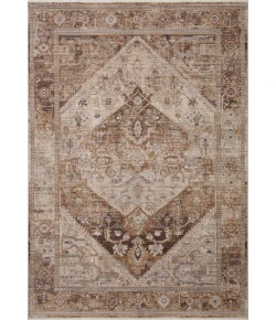 Loloi Lyra LYR-07 Natural / Mocha Area Rug 7 ft. 10 in. X 7 ft. 10 in. Round