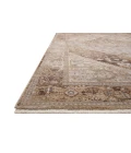 Loloi Lyra Natural / Mocha 7'-10" x 7'-10" Round Area Rug