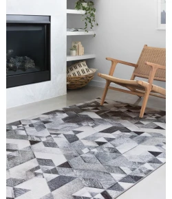 Loloi Maddox MAD-03 GREY / IVORY Area Rug 2 ft. 3 in. X 3 ft. 9 in. Rectangle