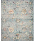 Loloi II Margot Collection Denim / Multi 2'-3" X 3'-9" Accent Rug