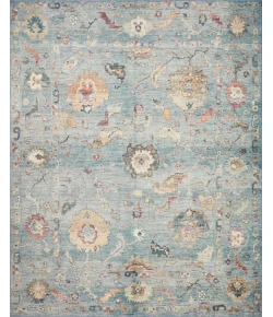 Loloi Margot MAT-06 Denim / Multi Area Rug 2 ft. 6 in. X 9 ft. 6 in. Rectangle