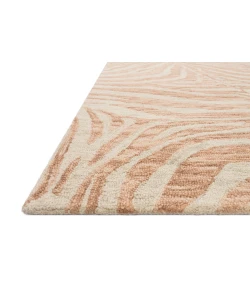 Loloi Masai MAS-01 BLUSH / IVORY Area Rug 9 ft. 3 in. X 13 ft. Rectangle