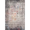 Loloi Medusa MED-02 GRANITE / MULTI Area Rug 18 in. X 18 in. Sample
