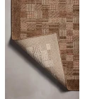 Loloi Merrick Chestnut / Fiesta MER-04 2 ft. 3 in. X 7 ft. 7 in. Rectangle Rug