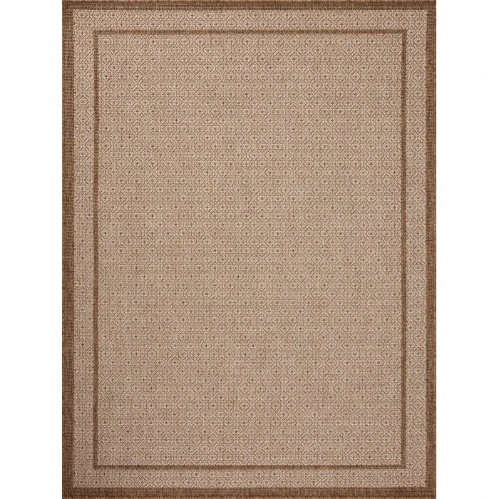 Loloi Merrick Chestnut / Oatmeal MER-05 8 ft. 9 in. X 12 ft. 2 in. Rectangle Rug