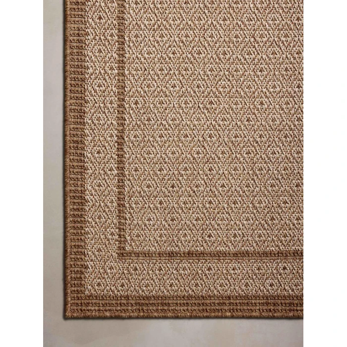Loloi Merrick Chestnut / Oatmeal MER-05 8 ft. 9 in. X 12 ft. 2 in. Rectangle Rug