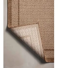 Loloi Merrick Chestnut / Oatmeal MER-05 8 ft. 9 in. X 12 ft. 2 in. Rectangle Rug