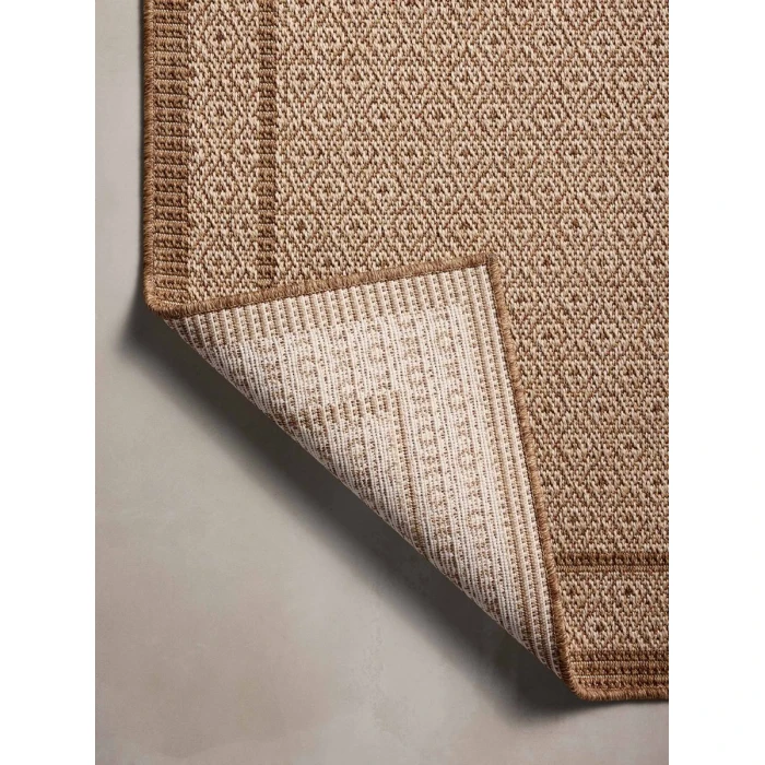 Loloi Merrick Chestnut / Oatmeal MER-05 8 ft. 9 in. X 12 ft. 2 in. Rectangle Rug