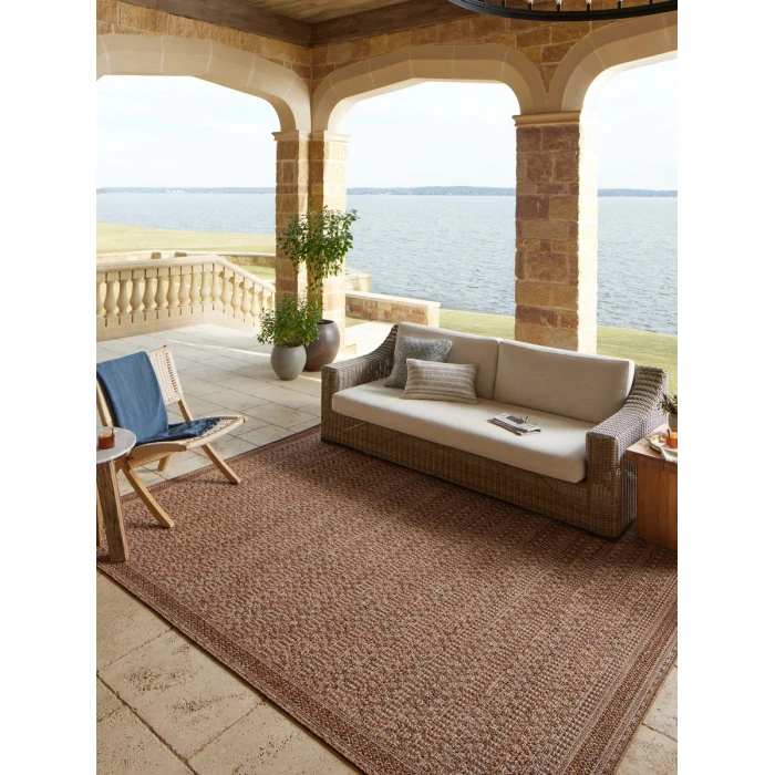 Loloi Merrick Natural / Fiesta MER-08 2 ft. 3 in. X 7 ft. 7 in. Rectangle Rug