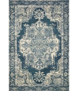 Loloi Mika MIK-01 DK BLUE / DK BLUE Area Rug 3 ft. 11 in. X 5 ft. 11 in. Rectangle