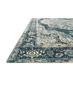 Loloi Mika MIK-01 DK BLUE / DK BLUE Area Rug 3 ft. 11 in. X 5 ft. 11 in. Rectangle