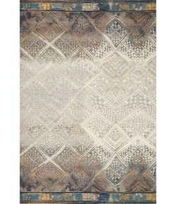 Loloi Mika MIK-02 IVORY / MEDITERRANEAN Area Rug 3 ft. 11 in. X 5 ft. 11 in. Rectangle