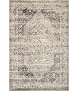 Loloi Mika MIK-12 STONE / IVORY Area Rug 5 ft. 3 in. X 7 ft. 8 in. Rectangle