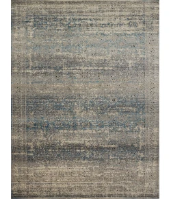Loloi Millennium MV-02 GREY / BLUE Area Rug 2 ft. 7 in. X 4 ft. Rectangle