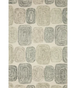 Loloi Milo MLO-01 Dk. Grey / Neutral Area Rug 18 in. X 18 in. Sample