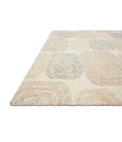 Loloi Milo MLO-01 Teal / Neutral Area Rug 2 ft. 3 in. X 3 ft. 9 in. Rectangle
