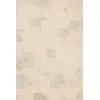 Loloi Milo MLO-02 Peach / Pebble Area Rug 18 in. X 18 in. Sample
