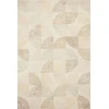 Loloi Milo MLO-03 Pebble / Multi Area Rug 18 in. X 18 in. Sample