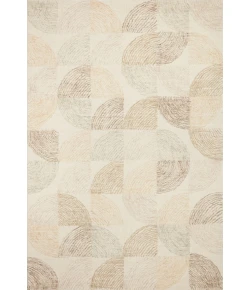 Loloi Milo MLO-03 Pebble / Multi Area Rug 18 in. X 18 in. Sample