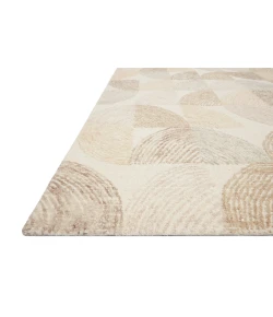 Loloi Milo MLO-03 Pebble / Multi Area Rug 18 in. X 18 in. Sample