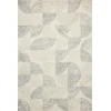 Loloi Milo MLO-03 Slate / Denim Area Rug 18 in. X 18 in. Sample