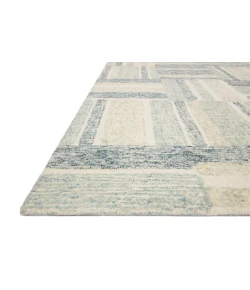 Loloi Milo MLO-04 Aqua / Denim Area Rug 2 ft. 6 in. X 9 ft. 9 in. Rectangle