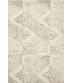 Loloi Milo MLO-06 Lt Grey / Granite Area Rug 18 in. X 18 in. Sample
