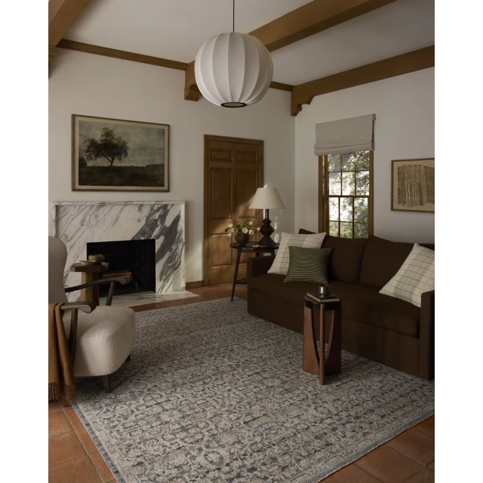 Loloi Milena Blue MLE-02 18in. x 18in. Sample Rug