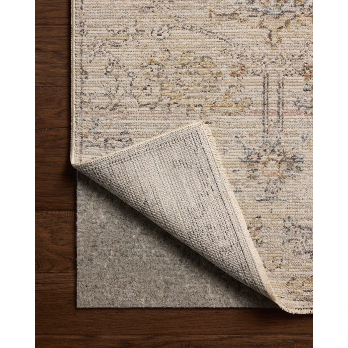 Loloi Milena Ivory / White MLE-07 5ft.-2in. x 7ft.-6in. Rect. Rug