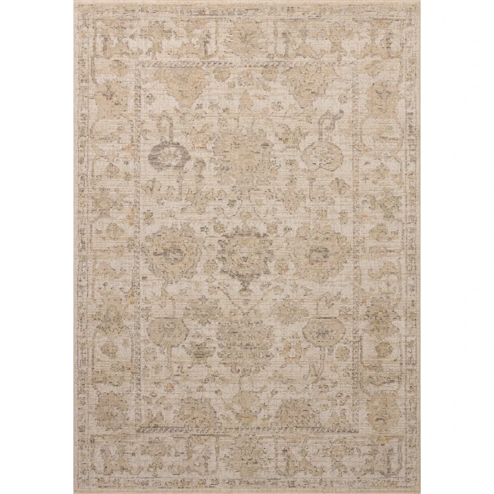 Loloi Milena Ivory / White MLE-08 4ft.-0in. x 7ft.-6in. Rect. Rug