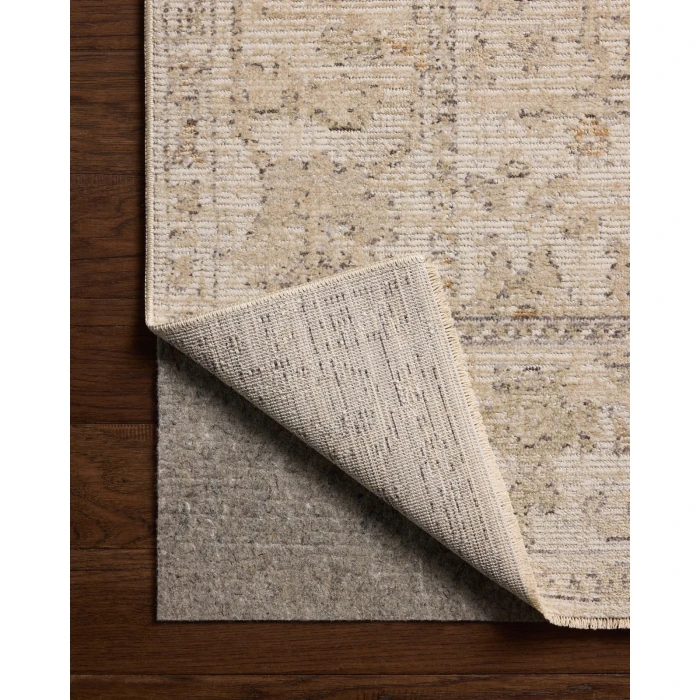 Loloi Milena Ivory / White MLE-08 4ft.-0in. x 7ft.-6in. Rect. Rug