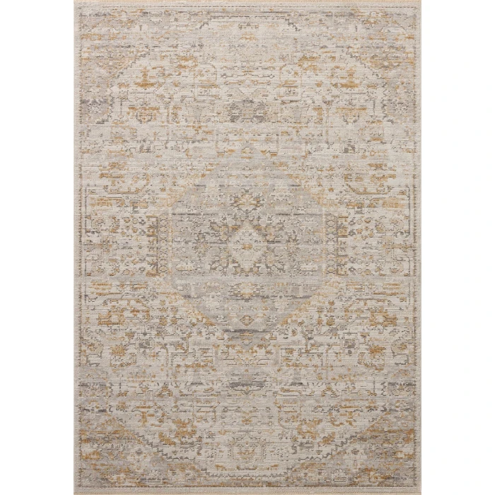 Loloi Milena Ivory / White MLE-09 4ft.-0in. x 10ft.-0in. Rect. Rug
