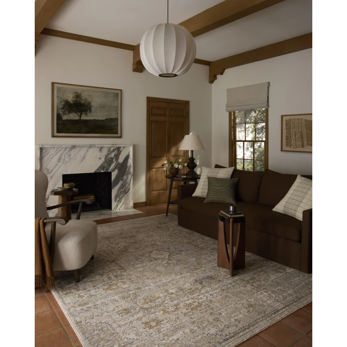 Loloi Milena Ivory / White MLE-09 4ft.-0in. x 10ft.-0in. Rect. Rug